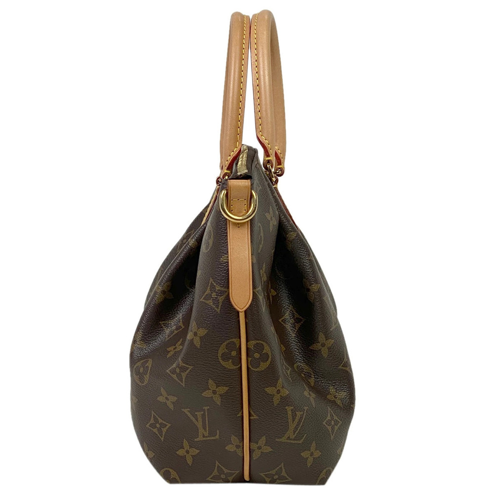 Louis Vuitton Shoulder Monogram Brown Bag Turenne Crossbody Handbag